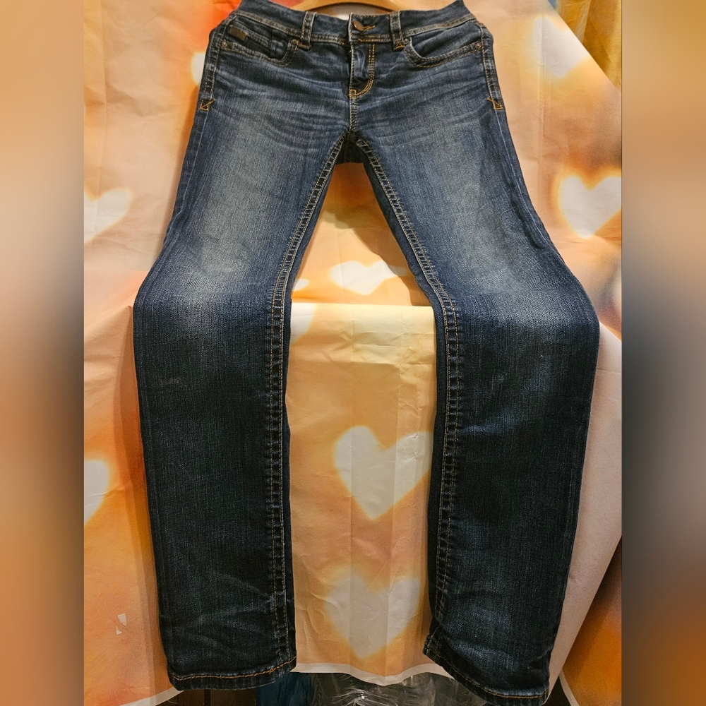 BUCKLE Black women's skinny jeans with stretch size 26x32